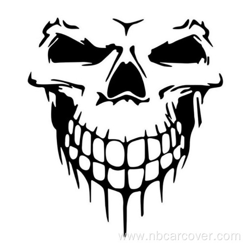 Sell Hot Skull Reflective Hood Cars Stickers